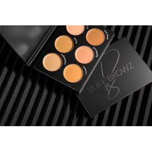 Buff Browz The Bare Necessities Palette - 6 Colors